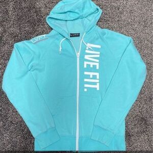 Womens LVFT zip up, size small
